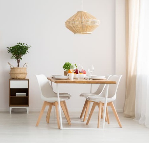 Kit c/ 2 Cadeiras DS333 Leda - Charles Eames, Saarinen Wood com almofada Brancas - Imagem 3