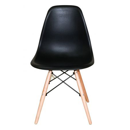 Cadeiras DS331 Charles Eames Wood DKR Eiffel Preta - Imagem 2