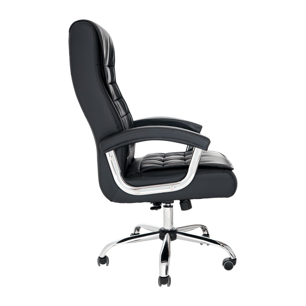 Cadeira de Escritório Presidente Big Munique Confort Base Giratória com Molas Ensacadas - Preto - Imagem 3