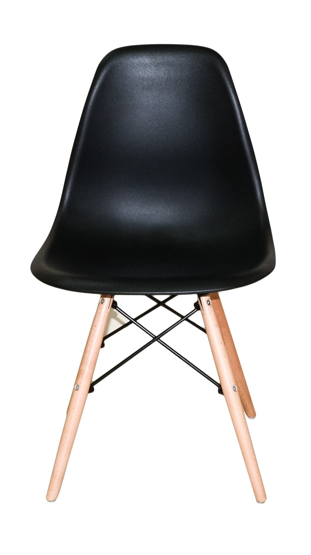 Conjunto de Jantar Mesa Eiffel 110cm Preta + 4 Cadeiras Eiffel DKR Preta - Imagem 4