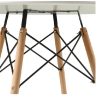 Mesa de Jantar Eiffel Charles Eames DKR Pé Palito 100cm Branca - Imagem 3
