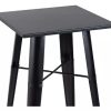 Kit Mesa Tolix Bistrô Bar + 2 Banquetas Allegra DS401 Altas Pretas - Imagem 3