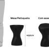 Banqueta Petisqueira Branca Multiuso - Imagem 3