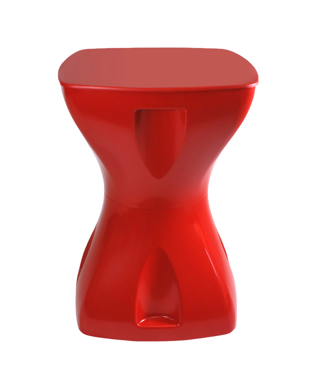 Mesa Vermelha Multiuso Design Moderno Mesa Lateral Apoio Decorativo Para Piscina Jardim Varanda Sala