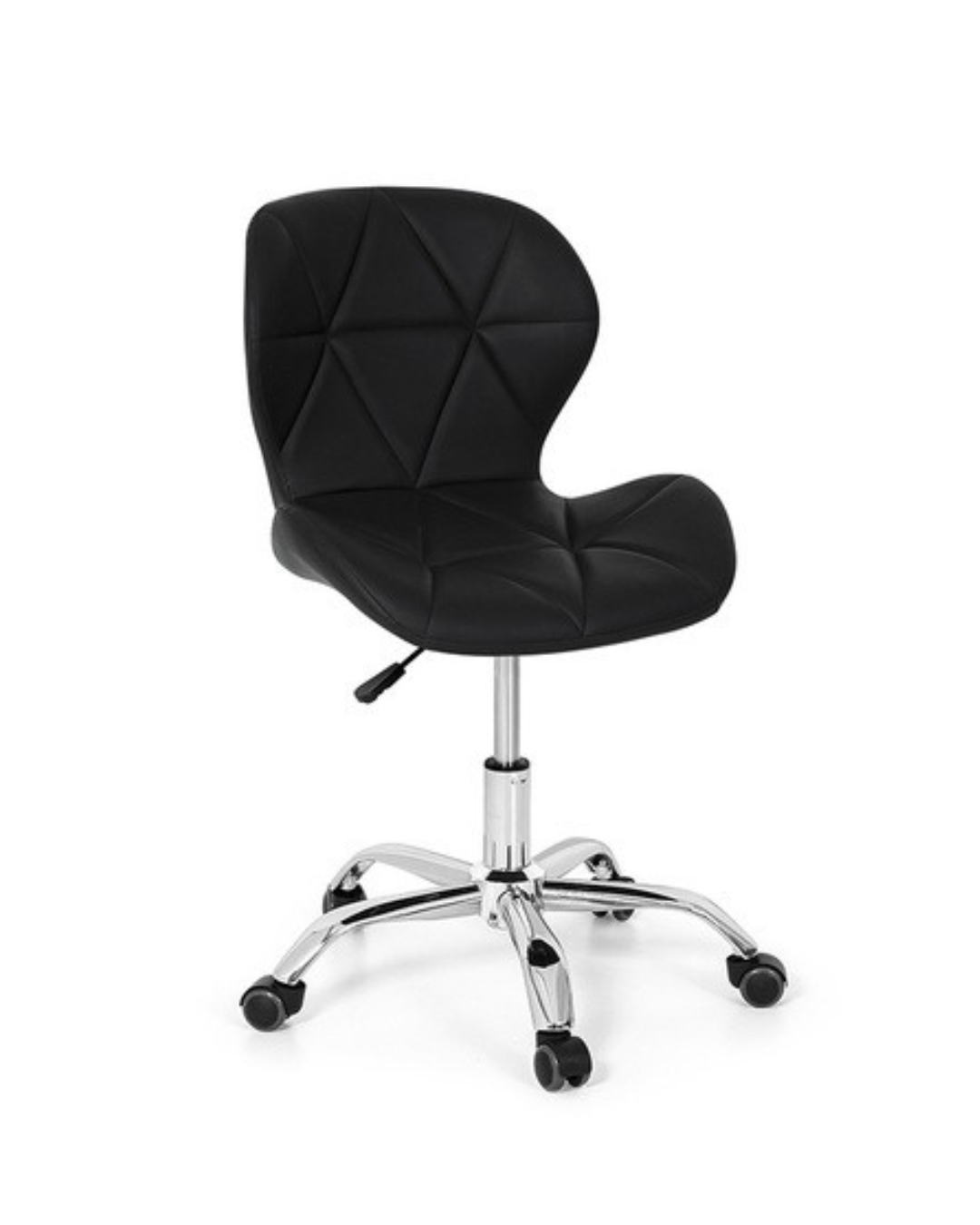 Cadeira Office Eiffel Slim Giratória Ajustável Preta