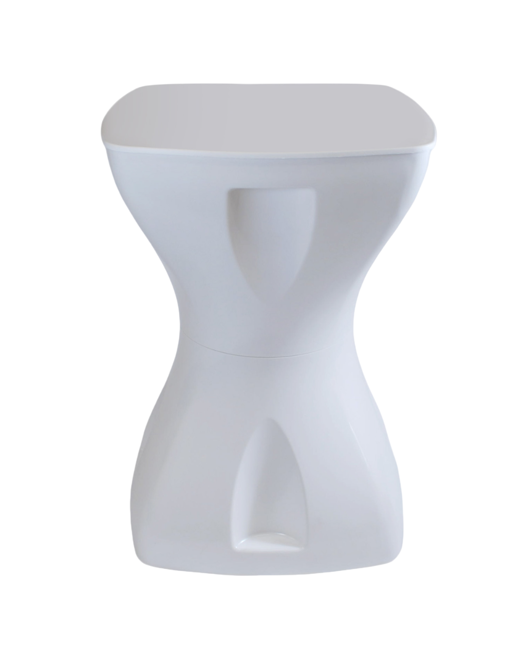 Mesa Branca Multiuso Design Moderno Mesa Lateral Apoio Decorativo Para Piscina Jardim Varanda Sala