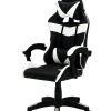 Cadeira Escritório Gamer Profissional Reclinavel Ergonômica Preto Couro Sintético - Imagem 4