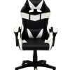 Cadeira Escritório Gamer Profissional Reclinavel Ergonômica Preto Couro Sintético - Imagem 3