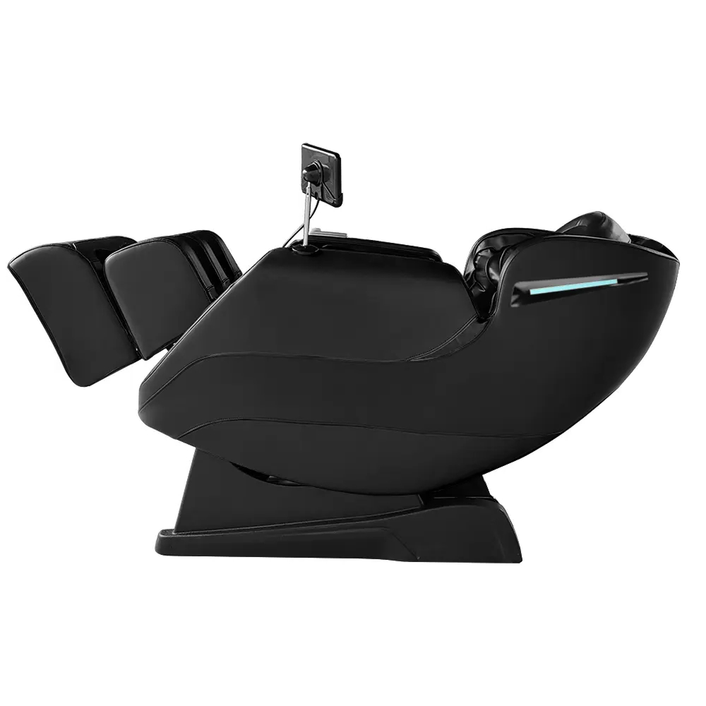 Poltrona de Massagem Relax Gravidade Zero Luxuosa , Preto - Imagem 13