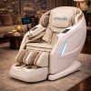 Poltrona de Massagem Evolution Pro 3D com Bluetooth, Aquecimento, Relaxante Zero Gravidade, Branca - Imagem 2