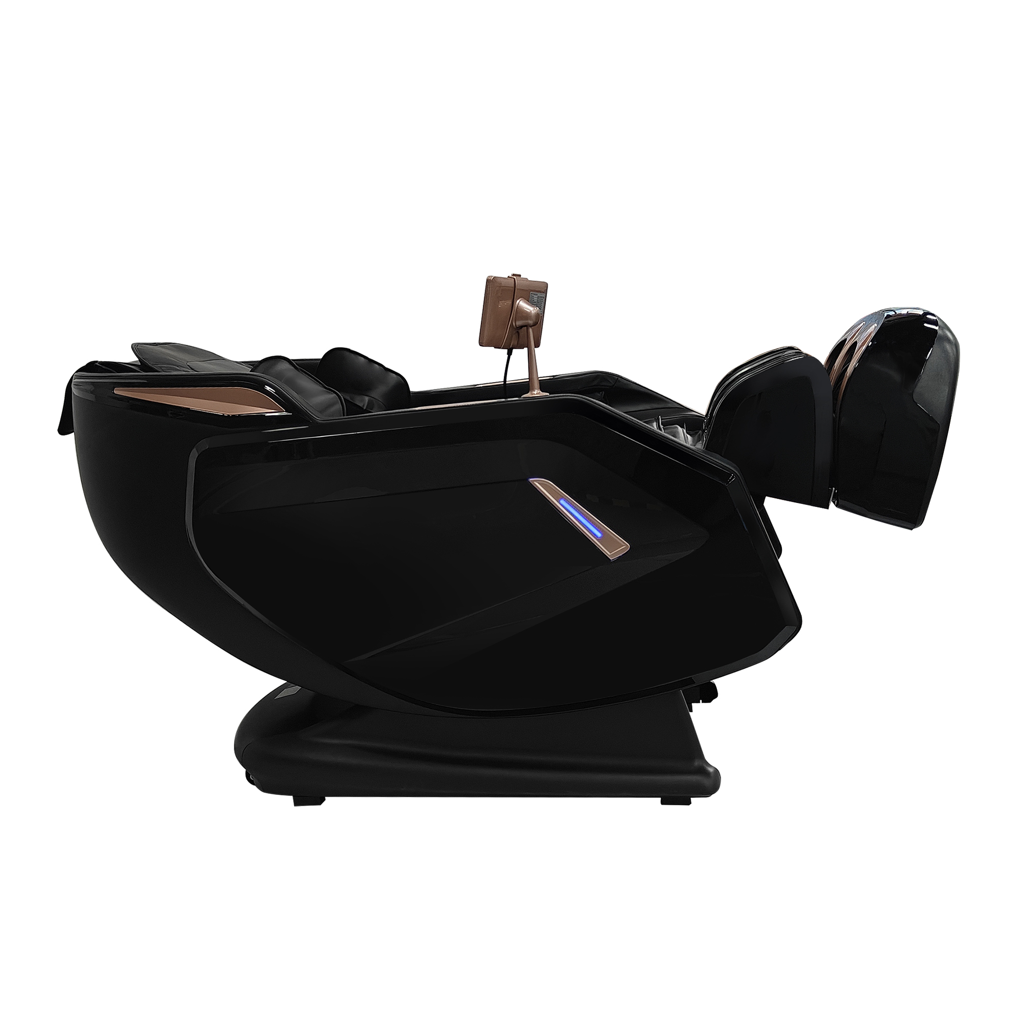 Poltrona de Massagem Evolution Pro 3D Relaxante Zero Gravidade com Bluetooth, Airbags Corporais, Preto - Imagem 2