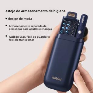 Otoscópio Bebird I35r Camera HD Removedor de Cera Ouvido Com Pinça Robótica, Azul - Imagem 2