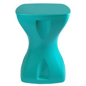 Mesa Verde Água Multiuso Design Moderno Mesa Lateral Apoio Decorativo Para Piscina Jardim Varanda Sala