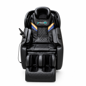 Poltrona de Massagem Relax Gravidade Zero Luxuosa , Preto