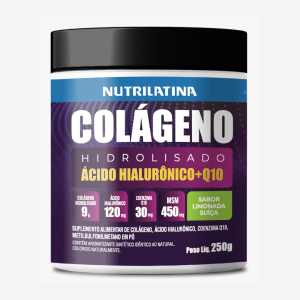 COLÁGENO HIDROLISADO LIMONADA SUÍÇA Nutrilatina – 250g