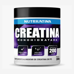 CREATINA Nutrilatina 300g - SEM GLUTEM